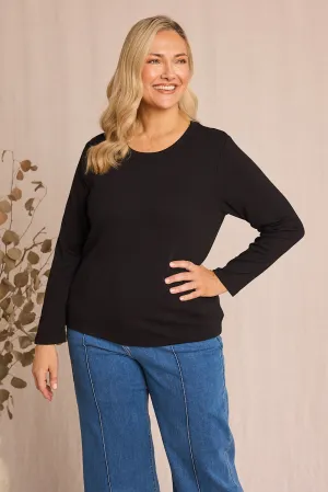 Adrift Ribbed Long Sleeve Tee - COMBINED LISTING