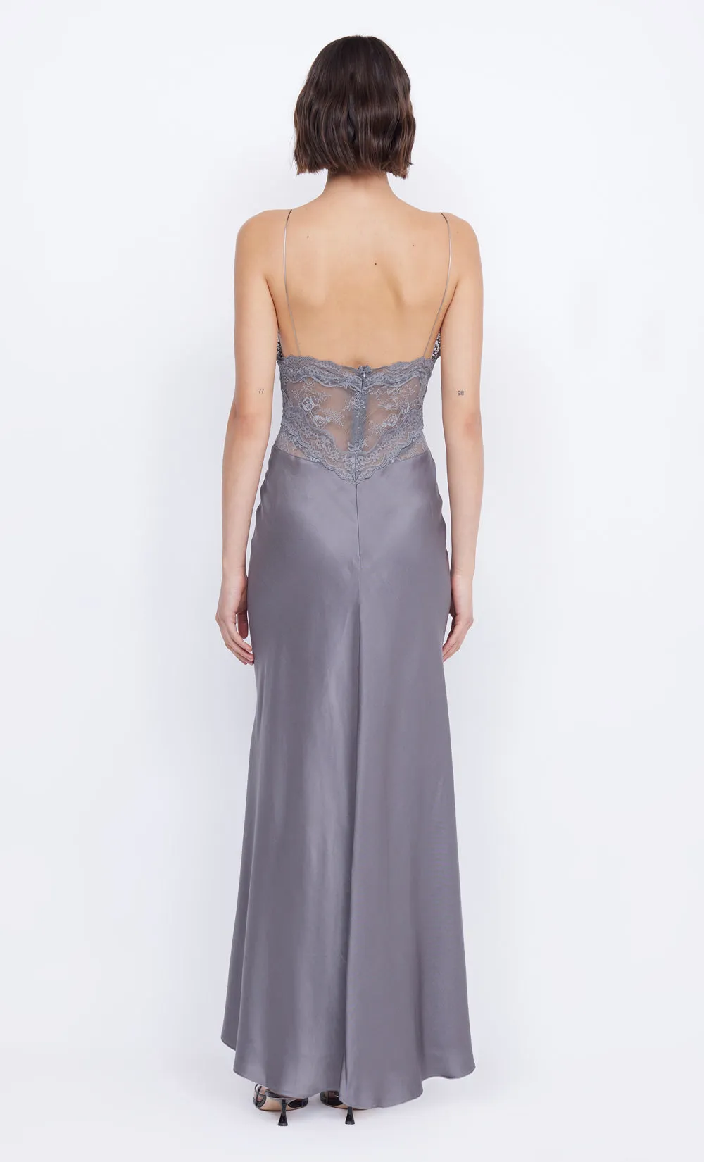 AMORAS GOWN - GREY