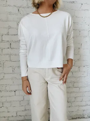 Andy Crew Neck - Ivory