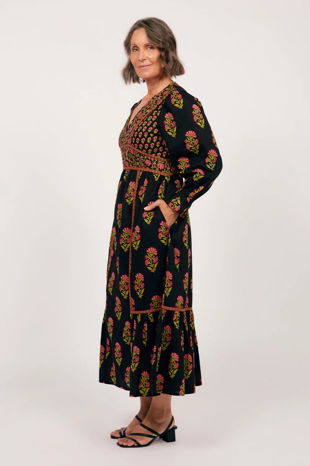 Aurora Maxi Dress in Kashmir