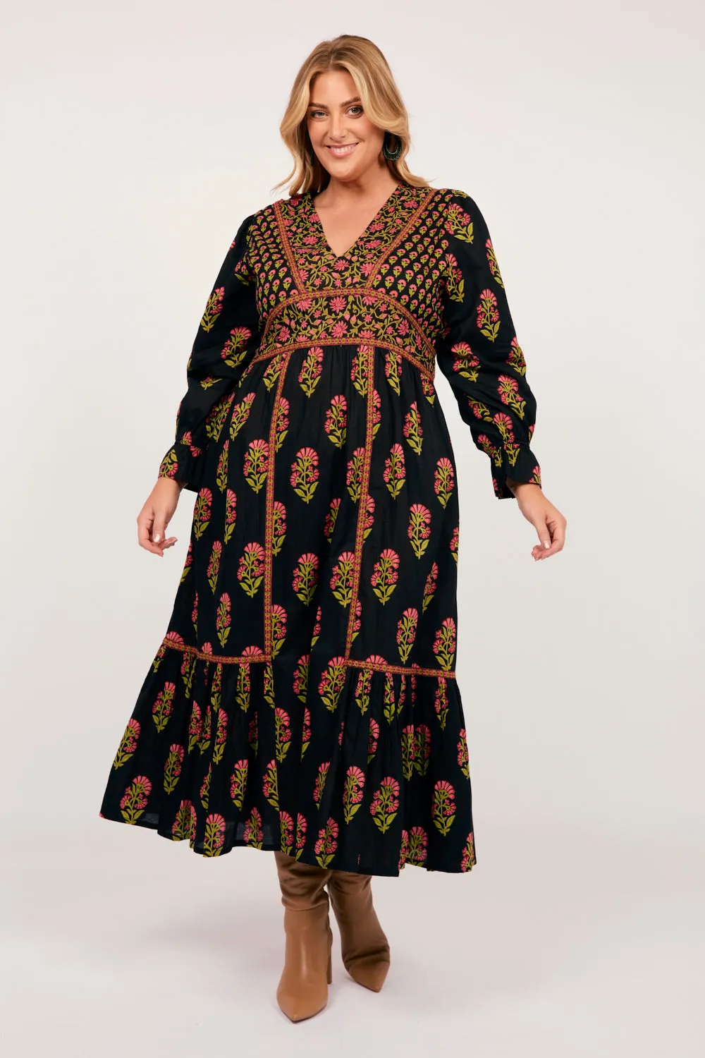 Aurora Maxi Dress in Kashmir