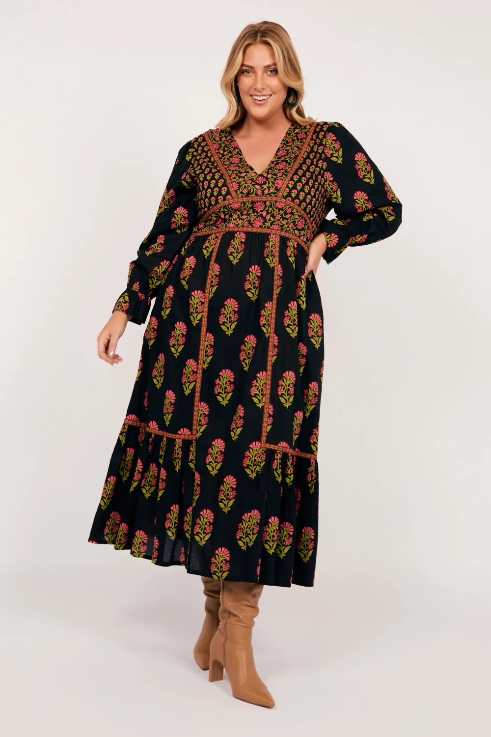 Aurora Maxi Dress in Kashmir