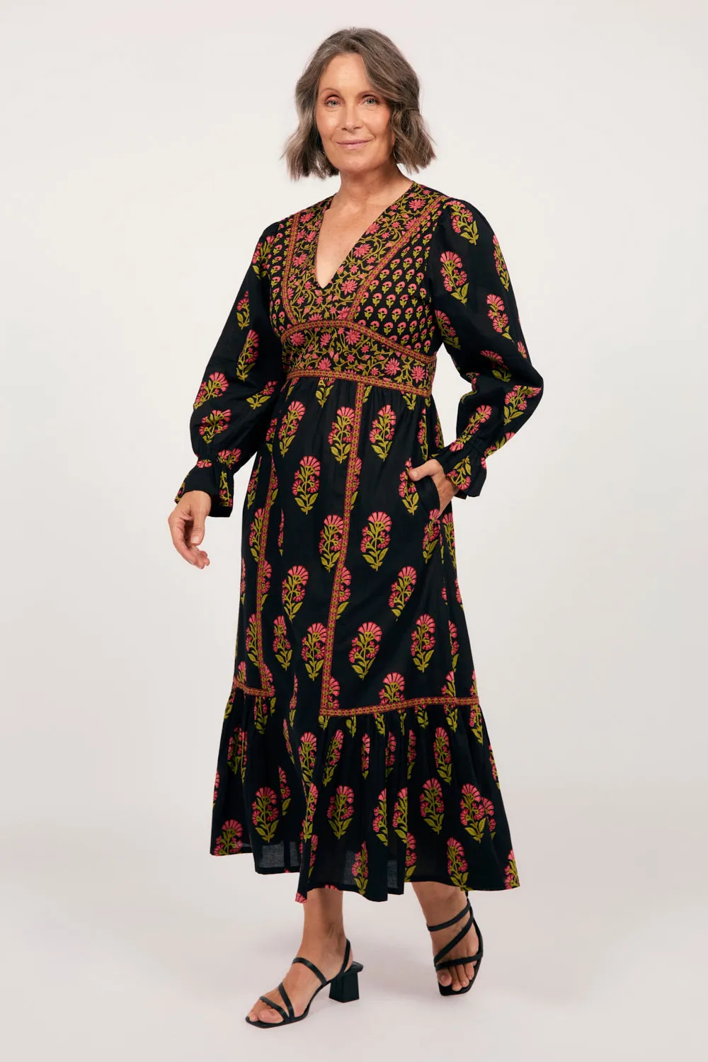 Aurora Maxi Dress in Kashmir