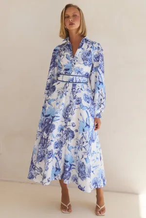 Azure Maxi Dress (Blue)