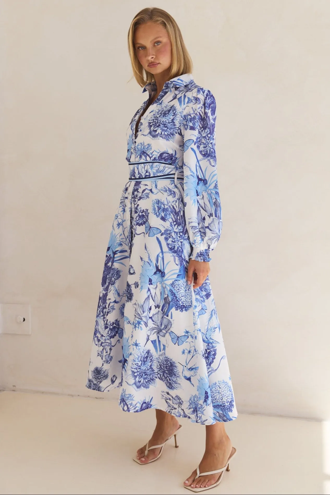 Azure Maxi Dress (Blue)