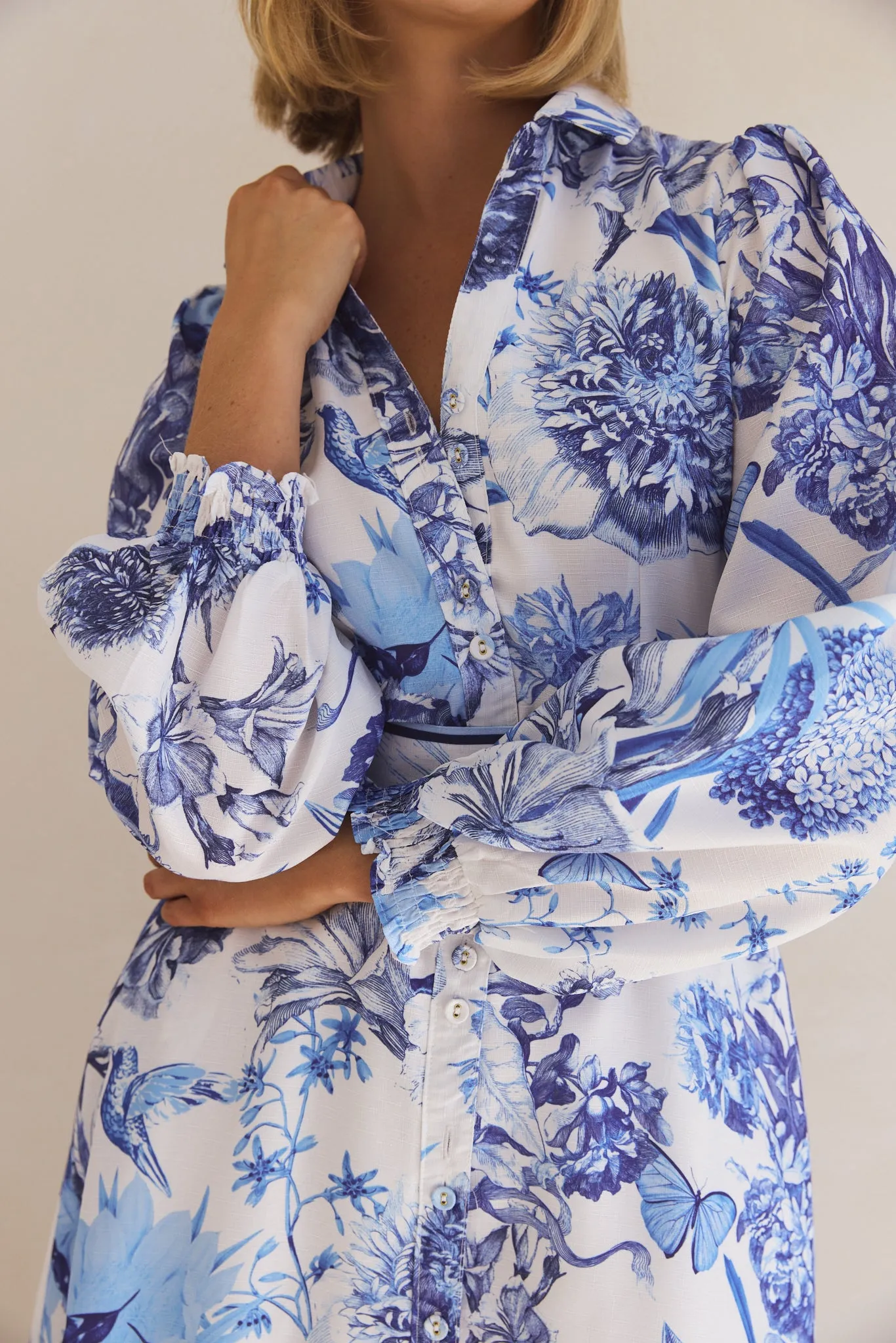 Azure Maxi Dress (Blue)