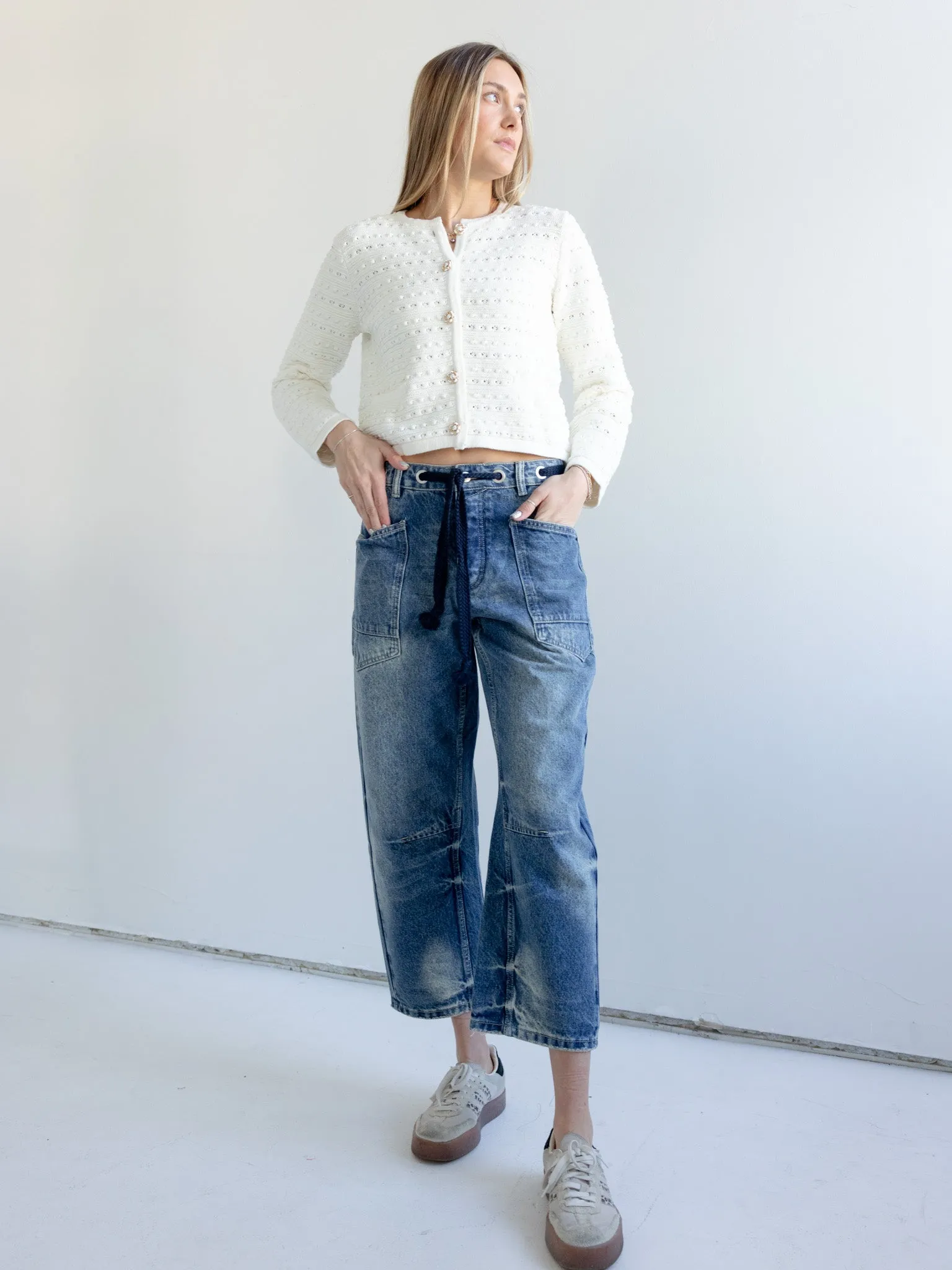 Baldwin Knit Blazer Ivory