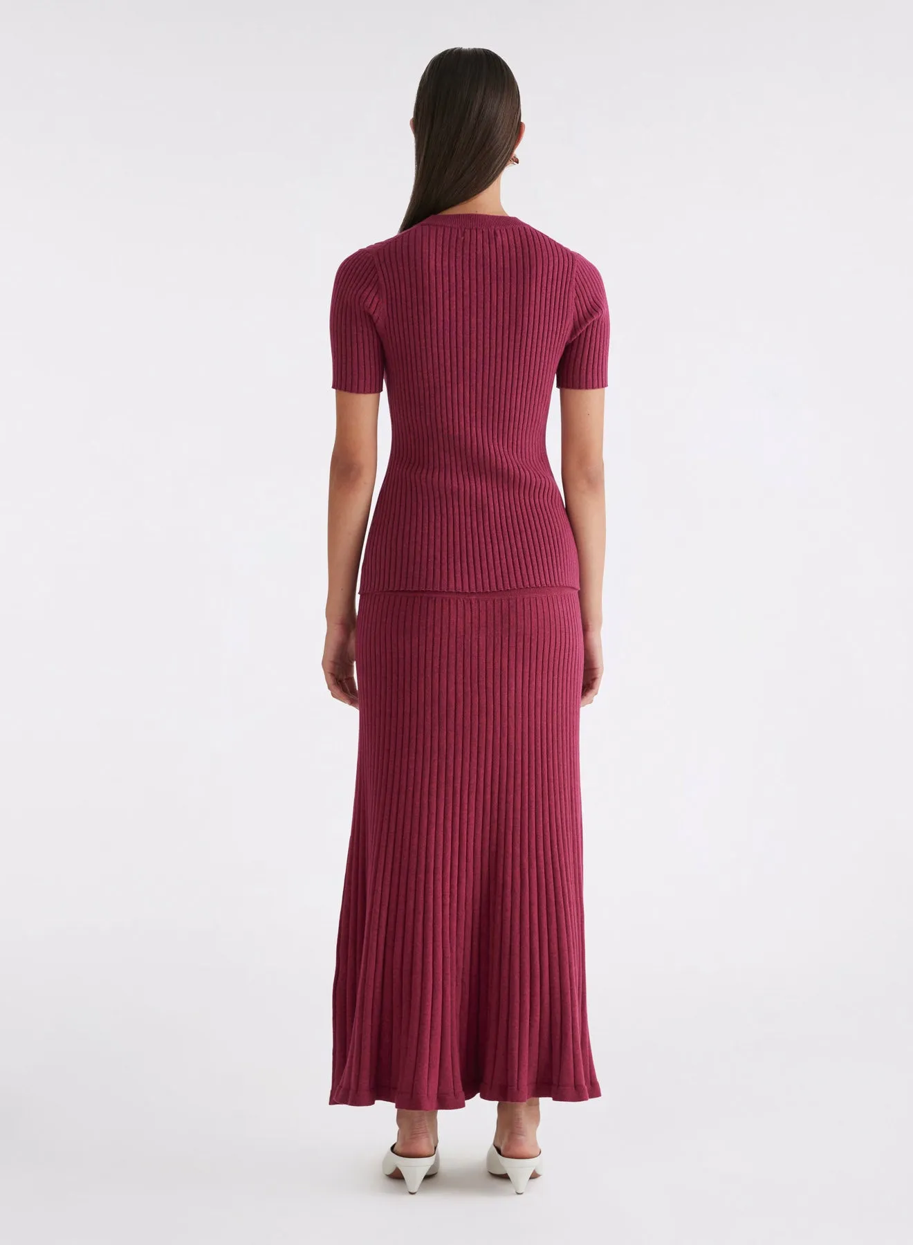 BEBE TOP (CHERRY)