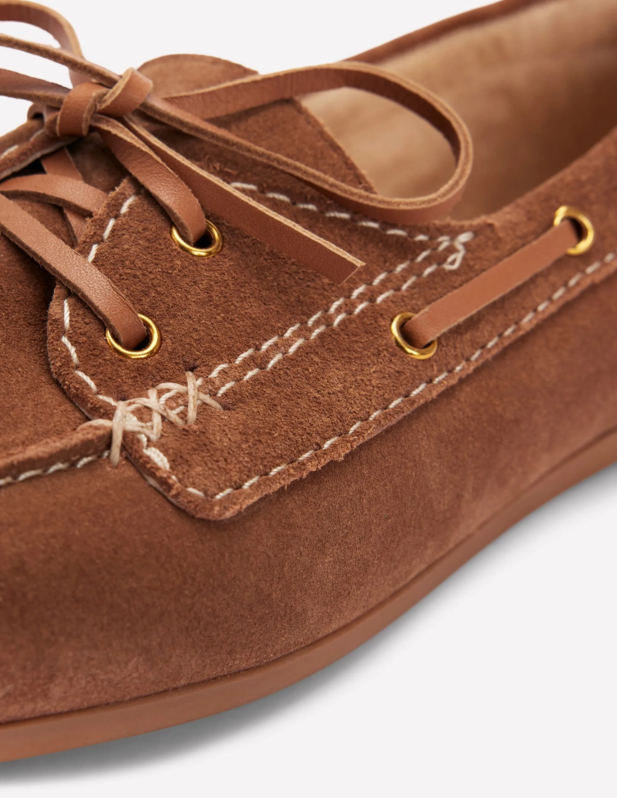 Boat Shoes-Tan
