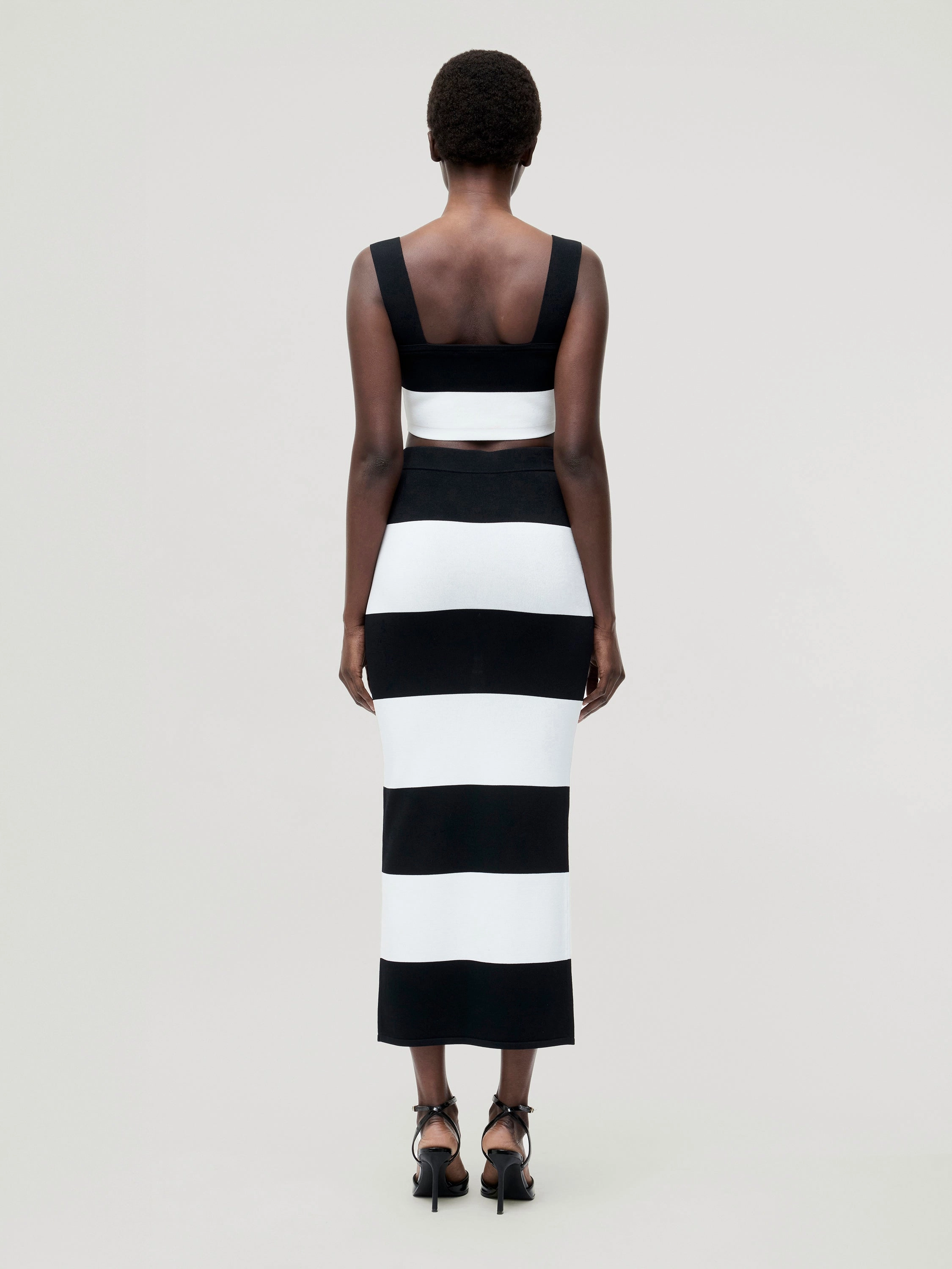 Bodycon Knit Midi Skirt