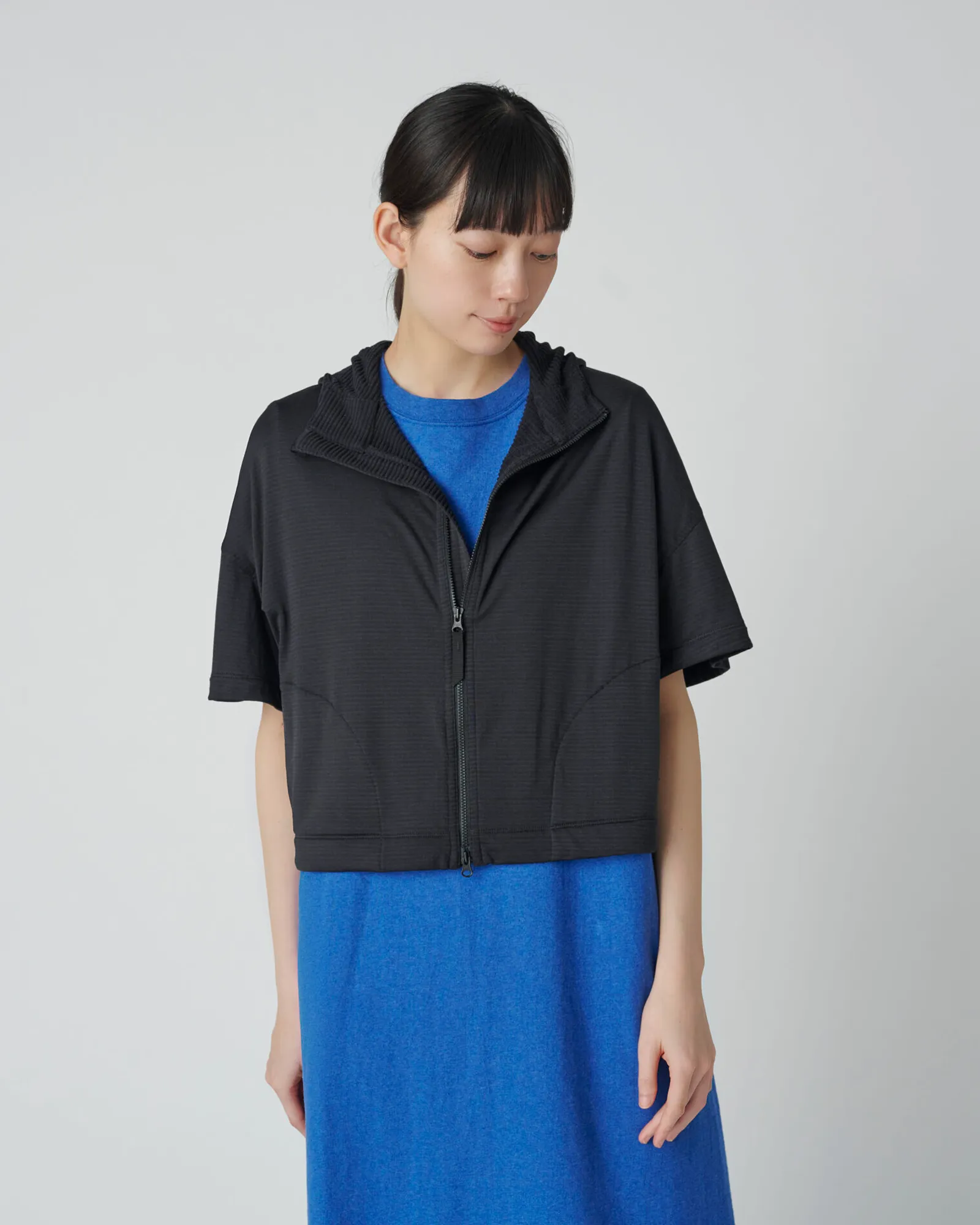 Breathable Dry Grid Short Parka