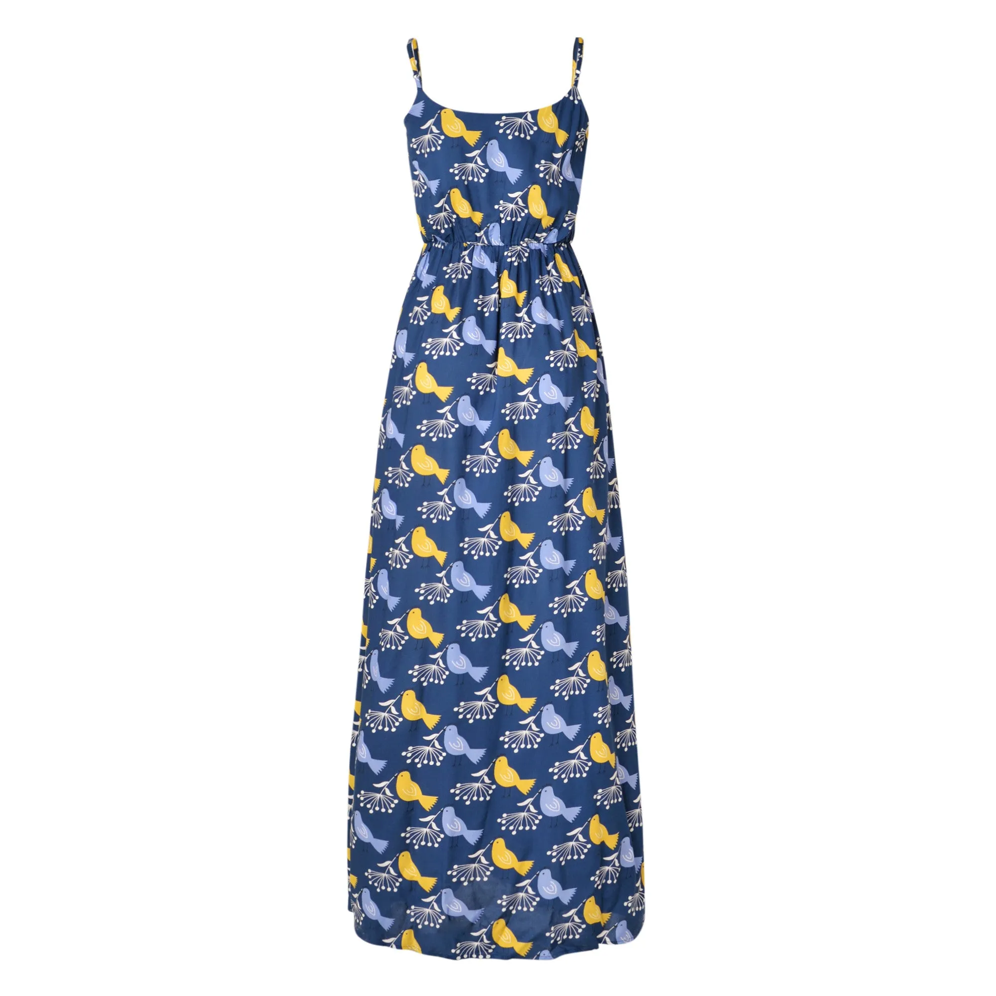 Cassie Maxi Dress Navy Multi