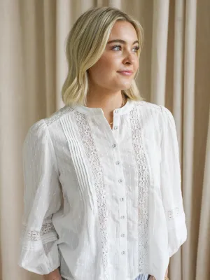 Collins Balloon Sleeve Blouse