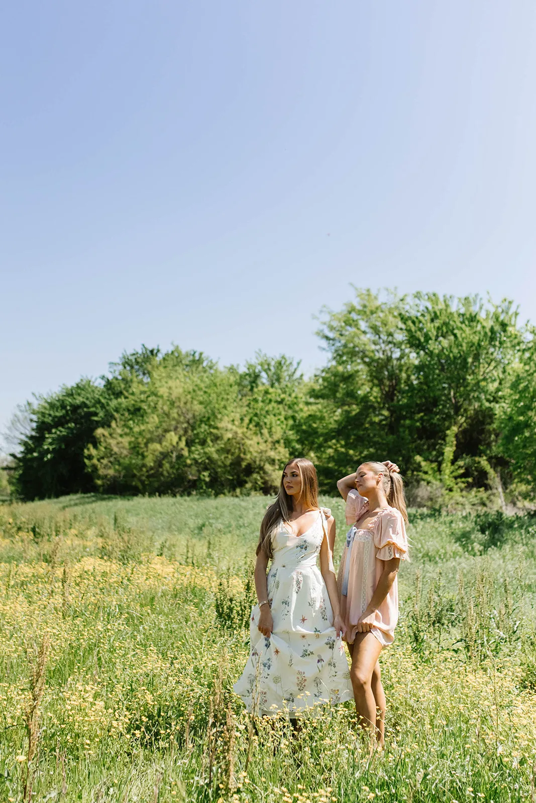 Heirloom Mini Dress in Peach Nectar