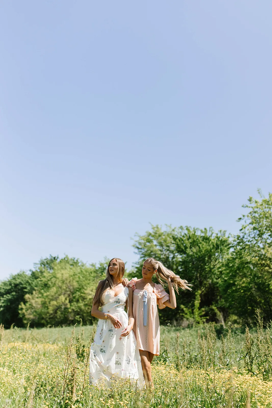 Heirloom Mini Dress in Peach Nectar