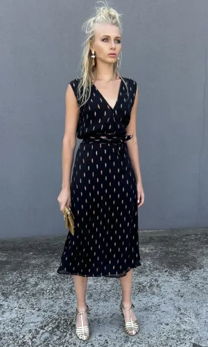 HOSS Motiv Bronze Fleck Dress