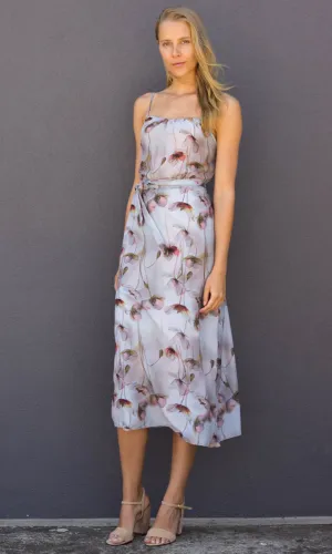 HOSS Silk Jaeger Dress - Aster