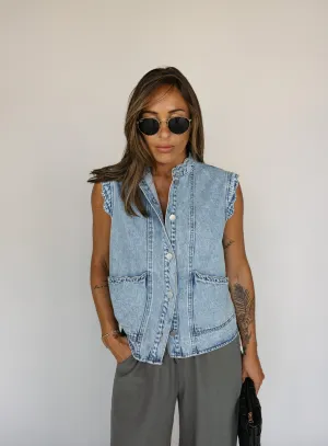 Jaclyn Denim Vest