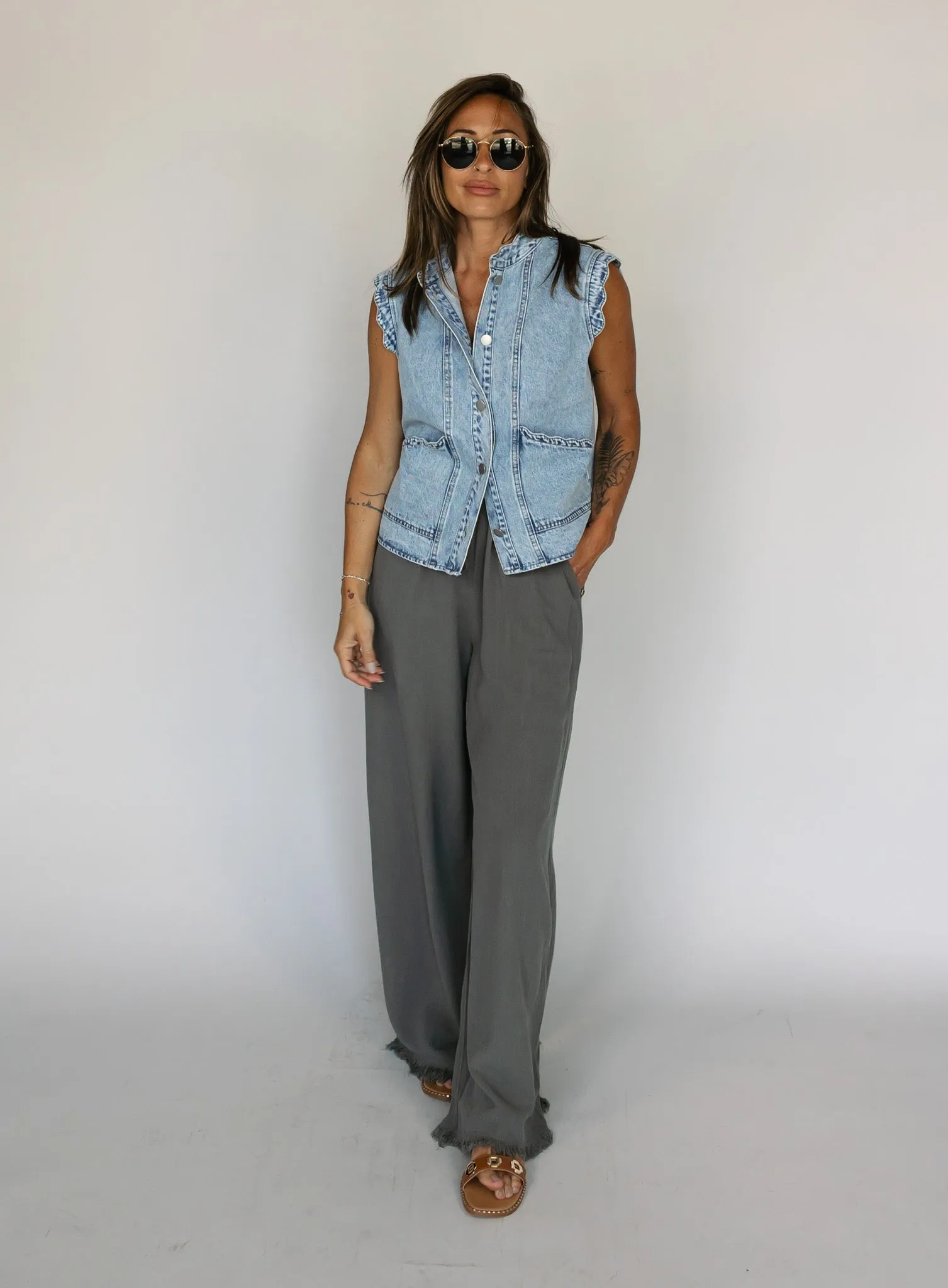 Jaclyn Denim Vest