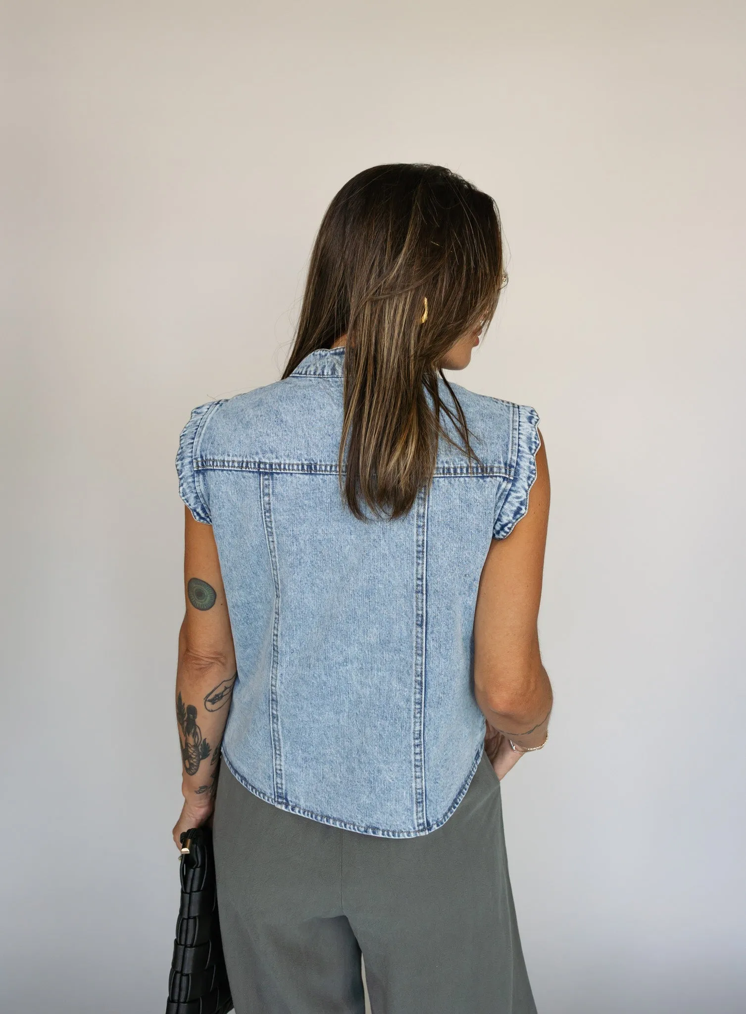Jaclyn Denim Vest