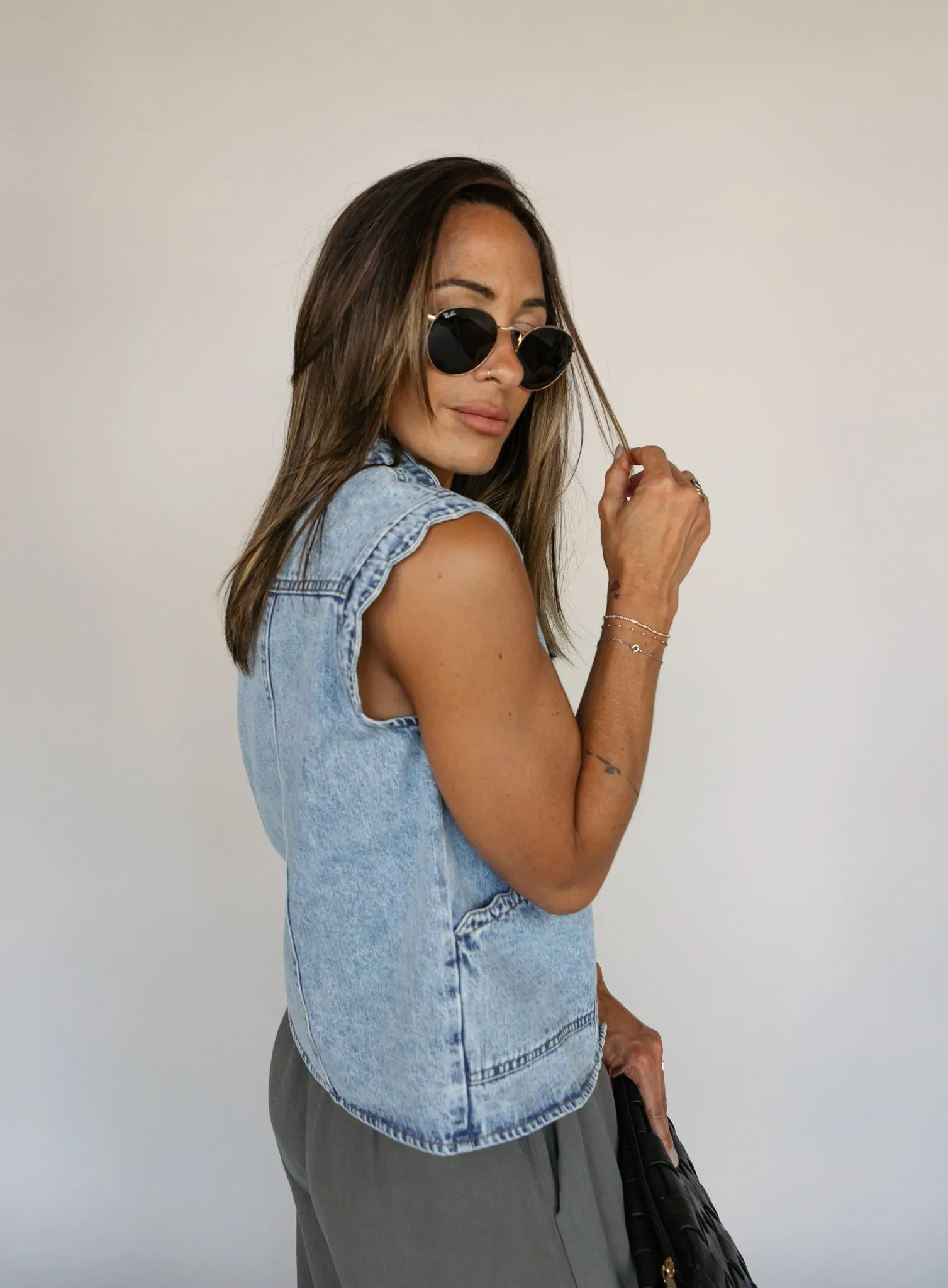 Jaclyn Denim Vest