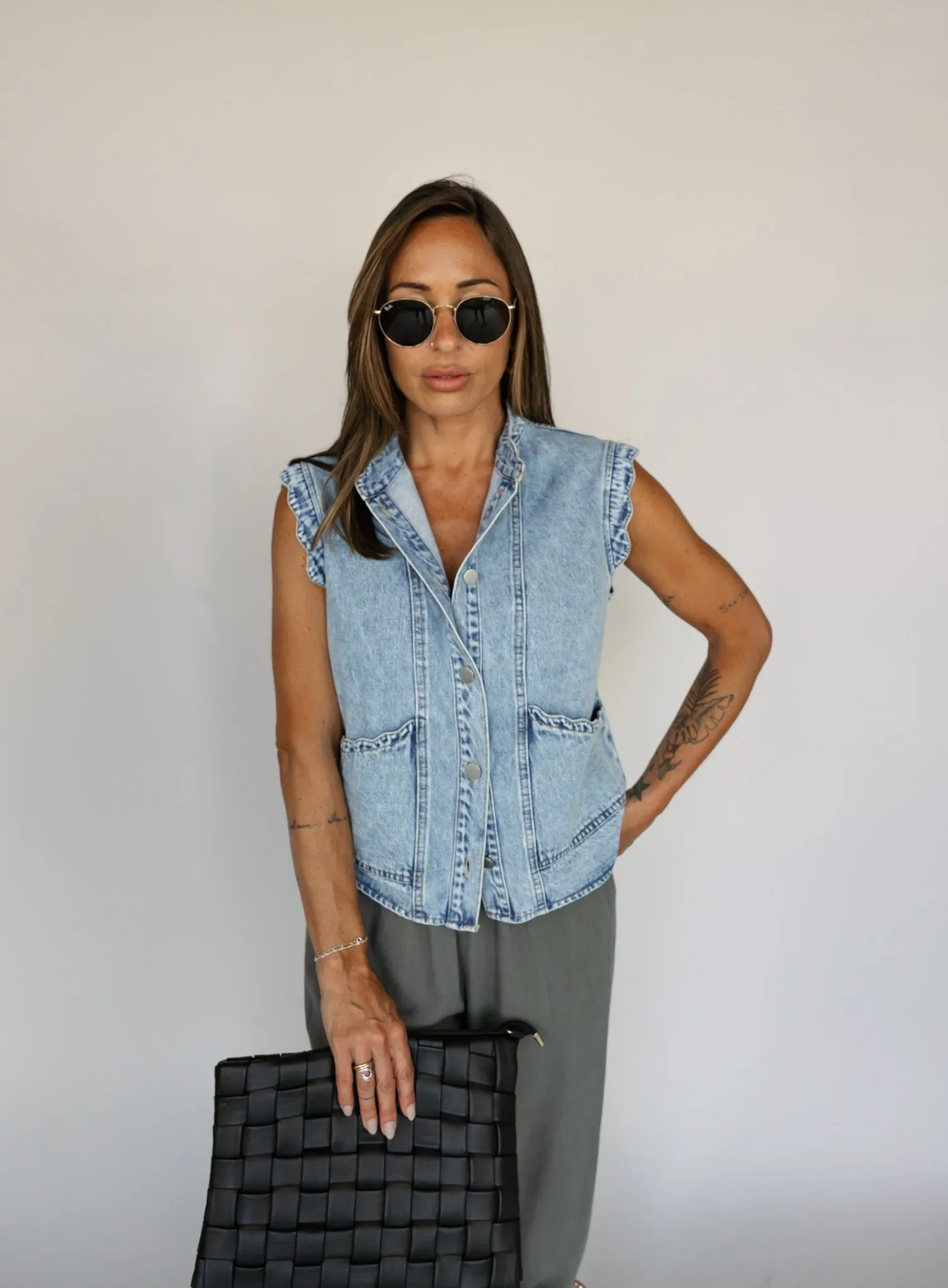 Jaclyn Denim Vest