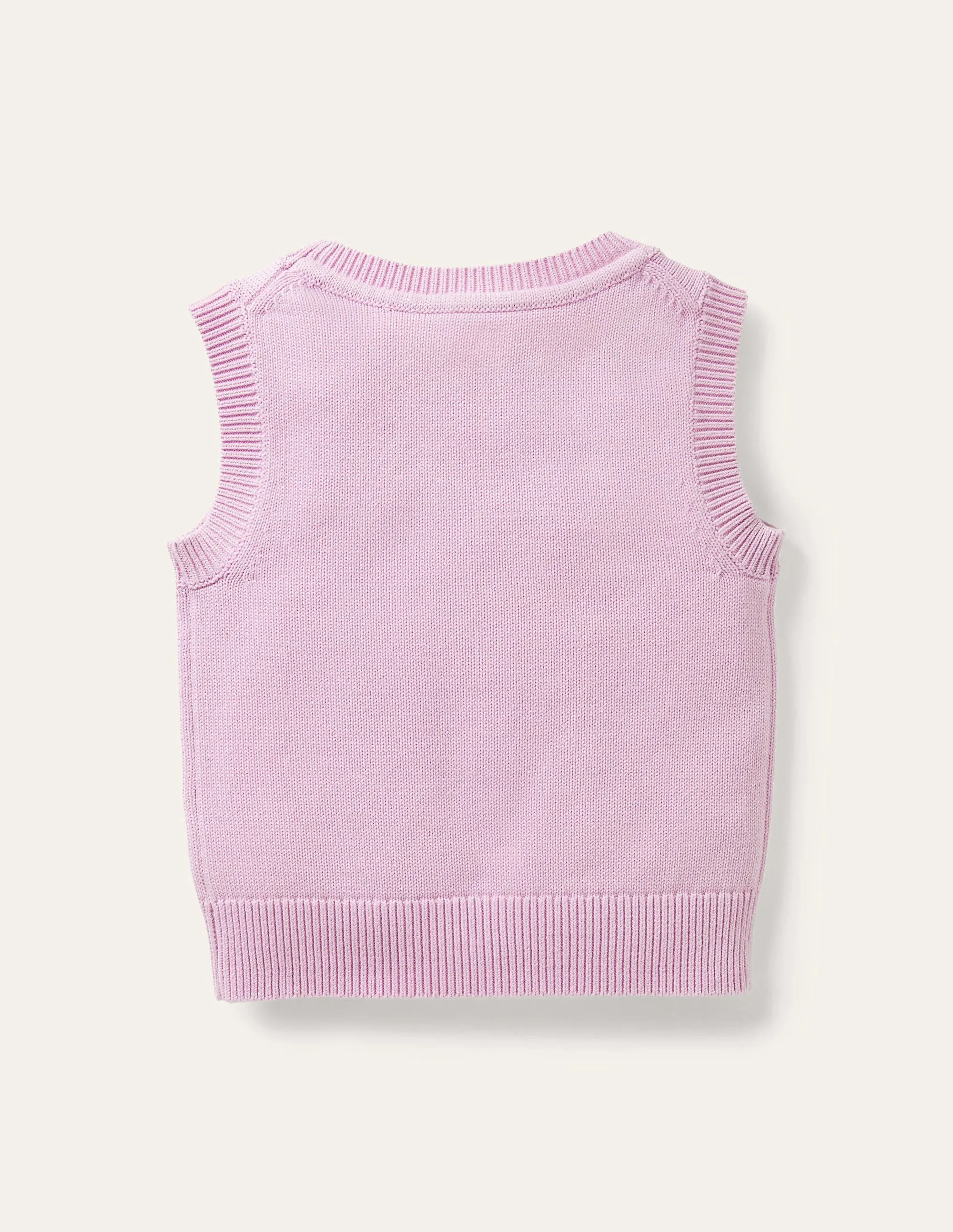 Knitted Tank Top-Orchid Petal
