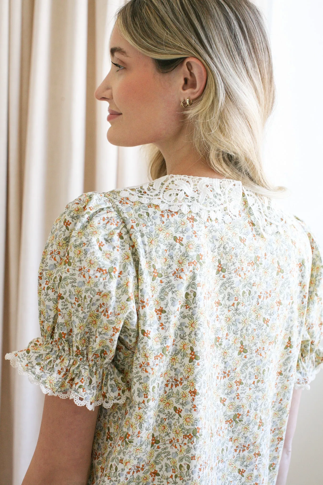 Lilliana Lace Trim Dress