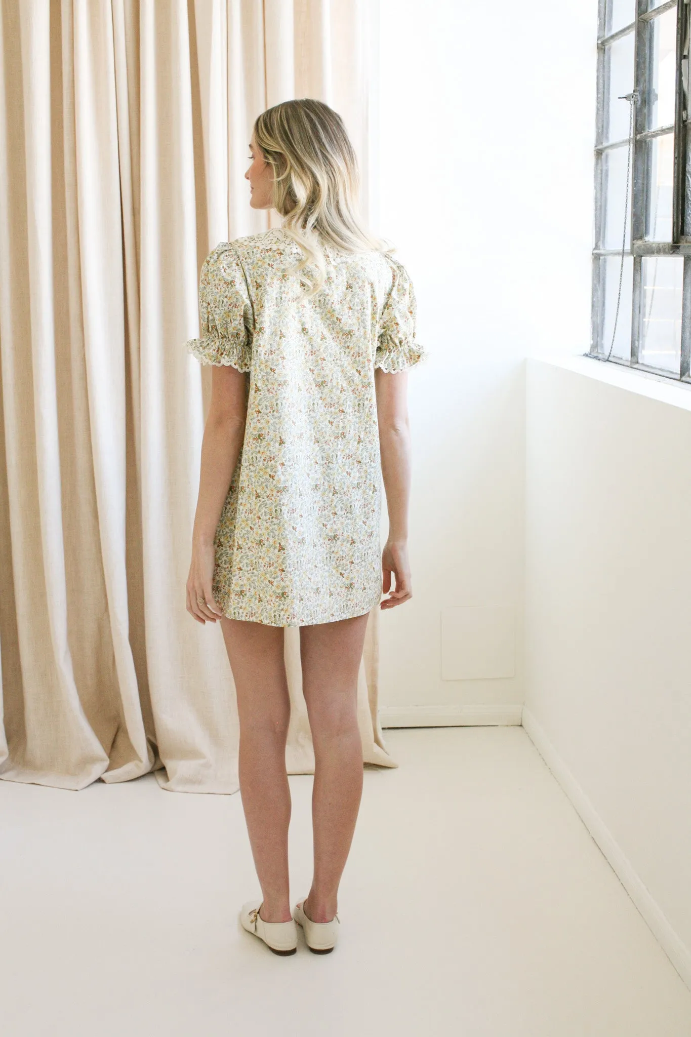 Lilliana Lace Trim Dress