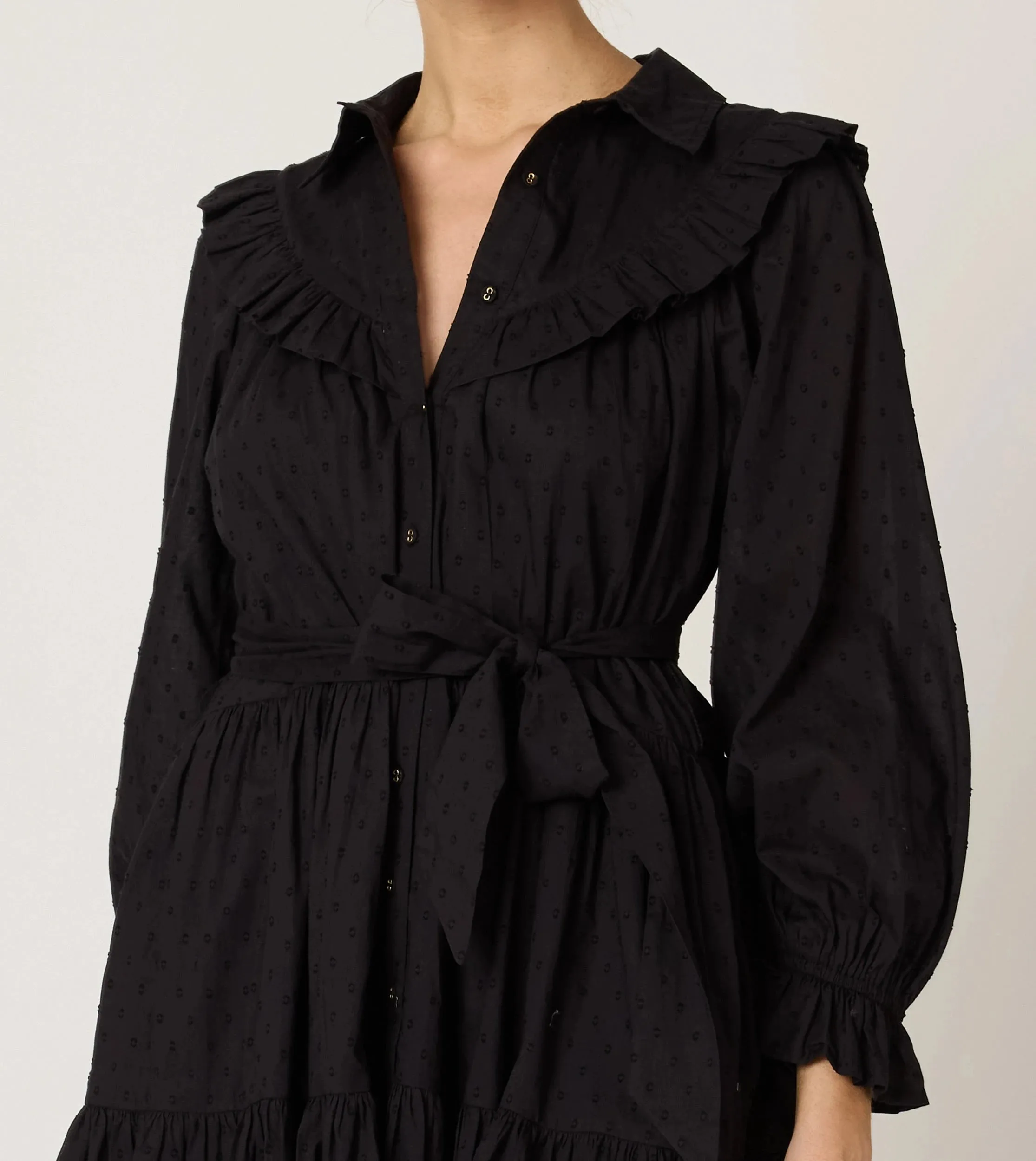Lotte Mini Dress | Black
