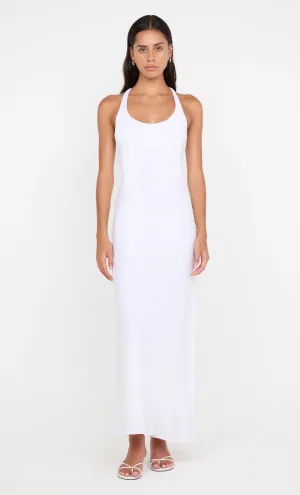 LUCA CROSSOVER DRESS - WHITE