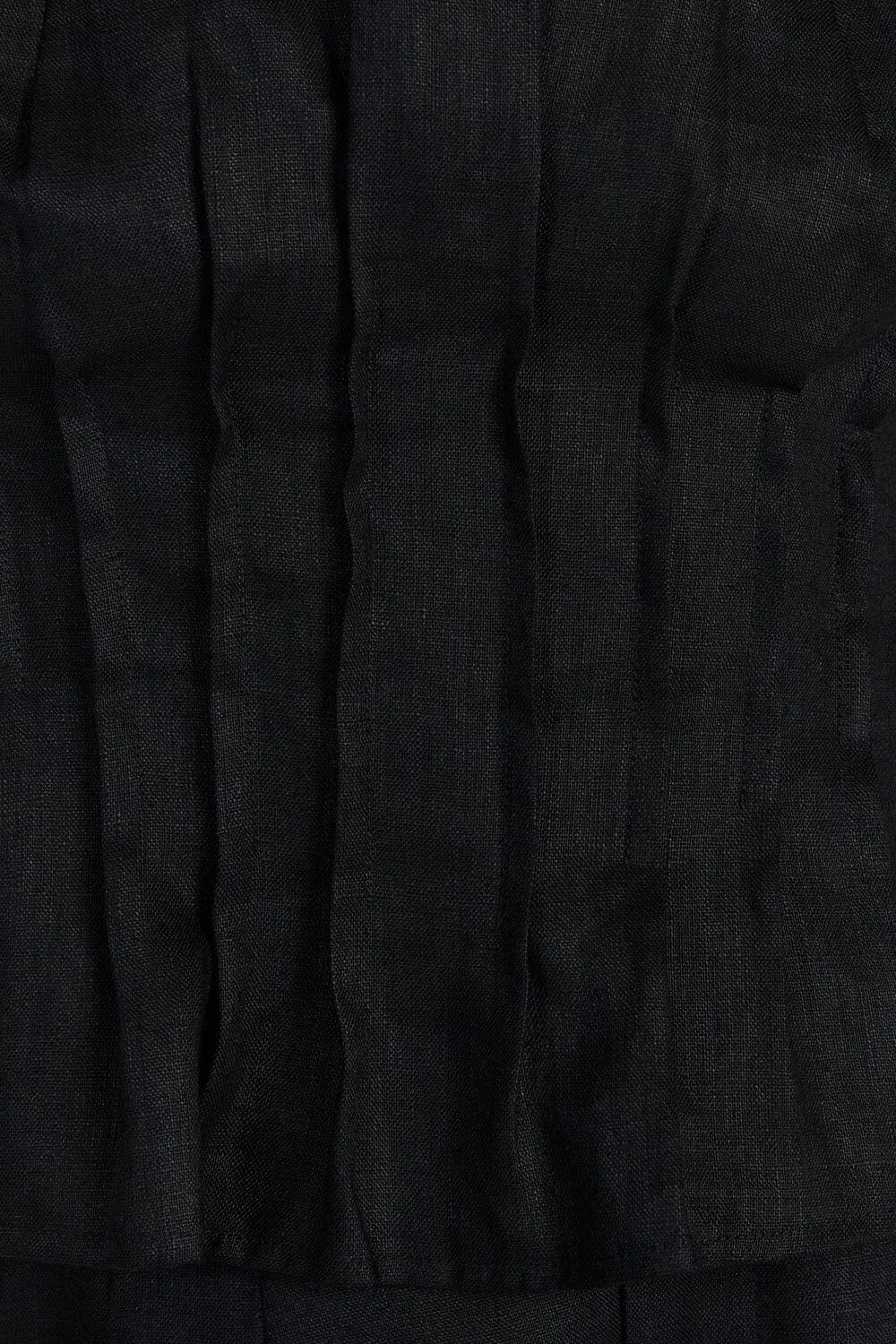MANA BLACK PINTUCK TOP