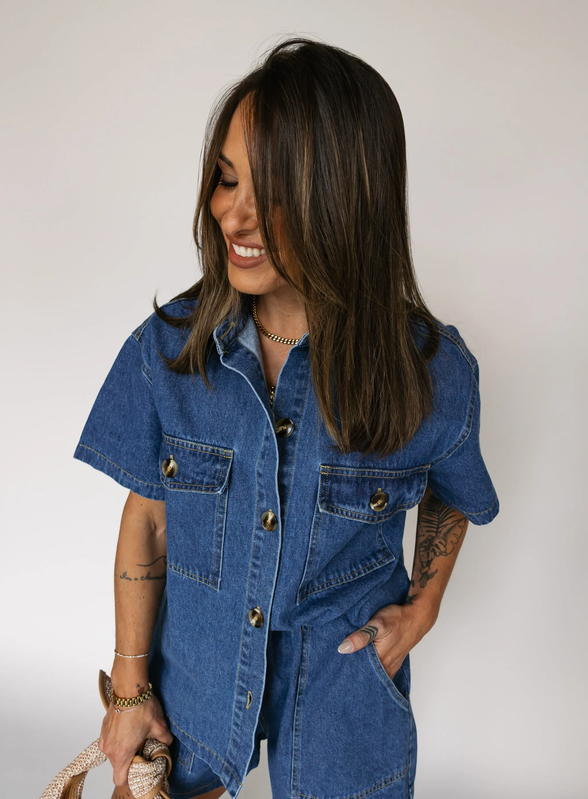 Melody Denim Shirt