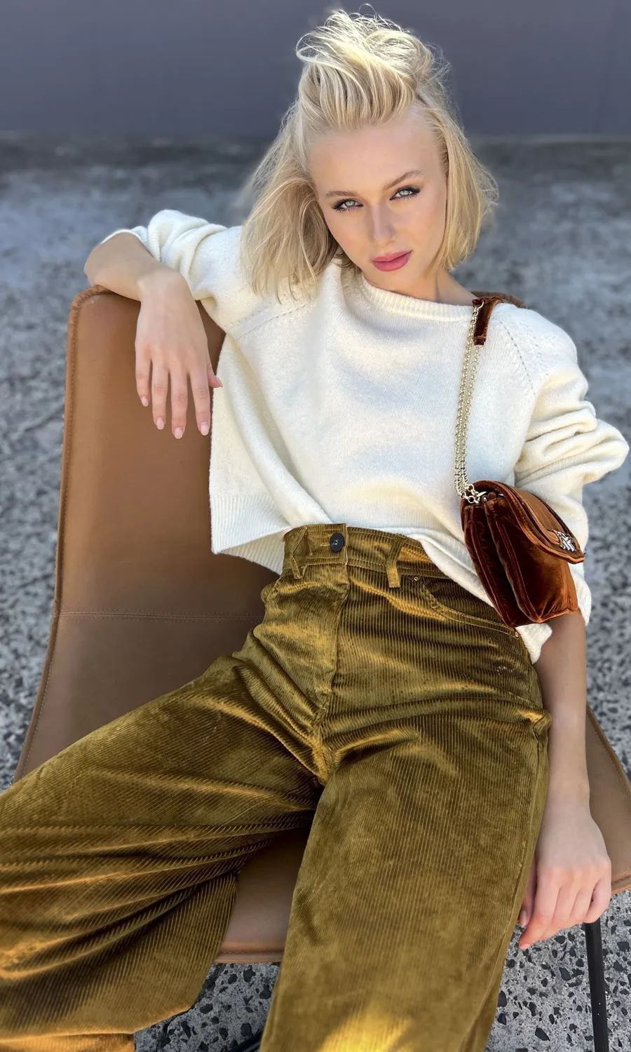 Momoni Flavien Sweater - Milk