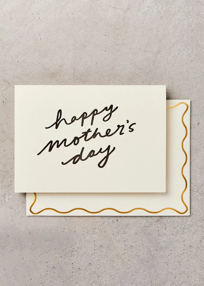 Mother's Day Script Card