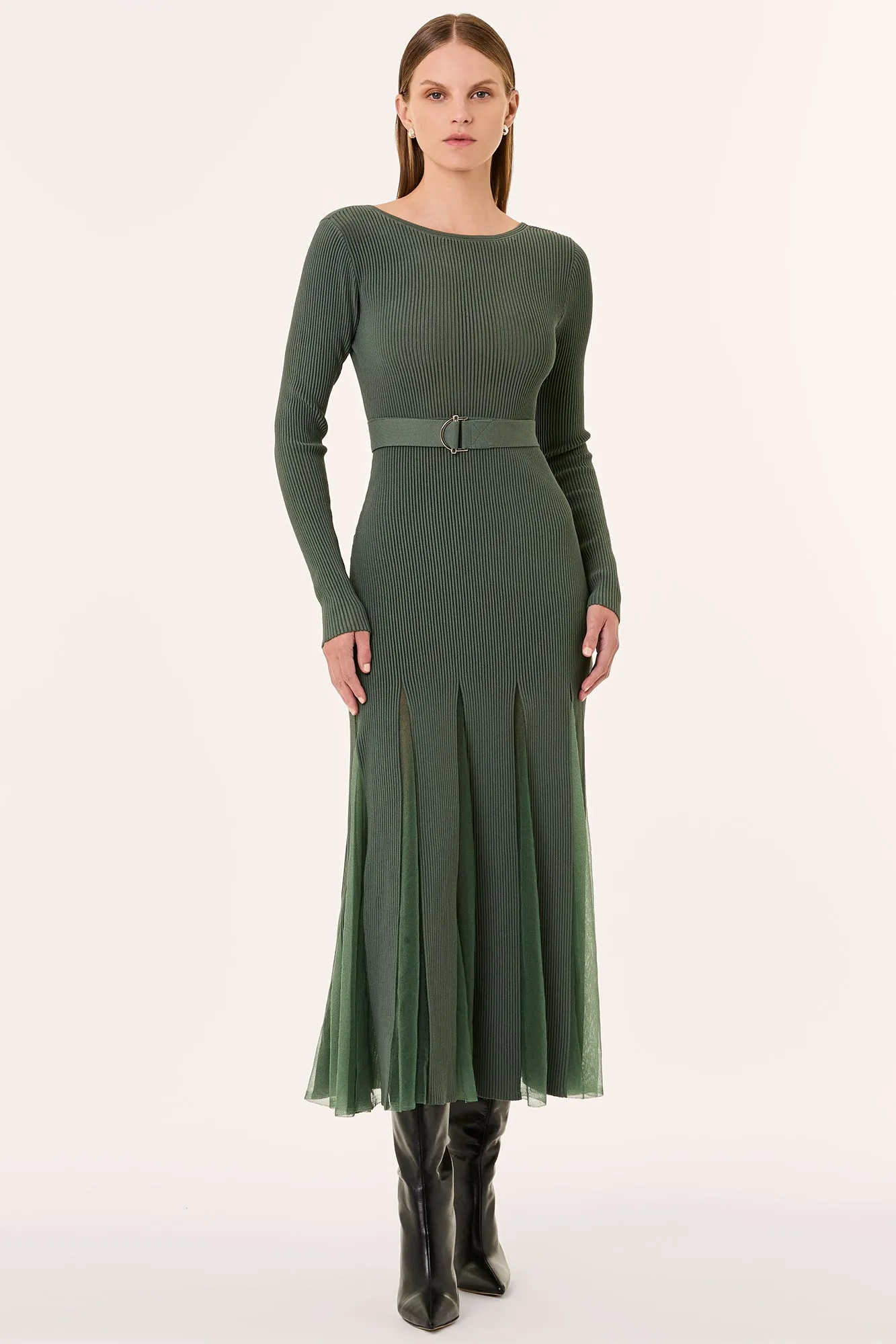 OLYMPIA DRESS - SLATE