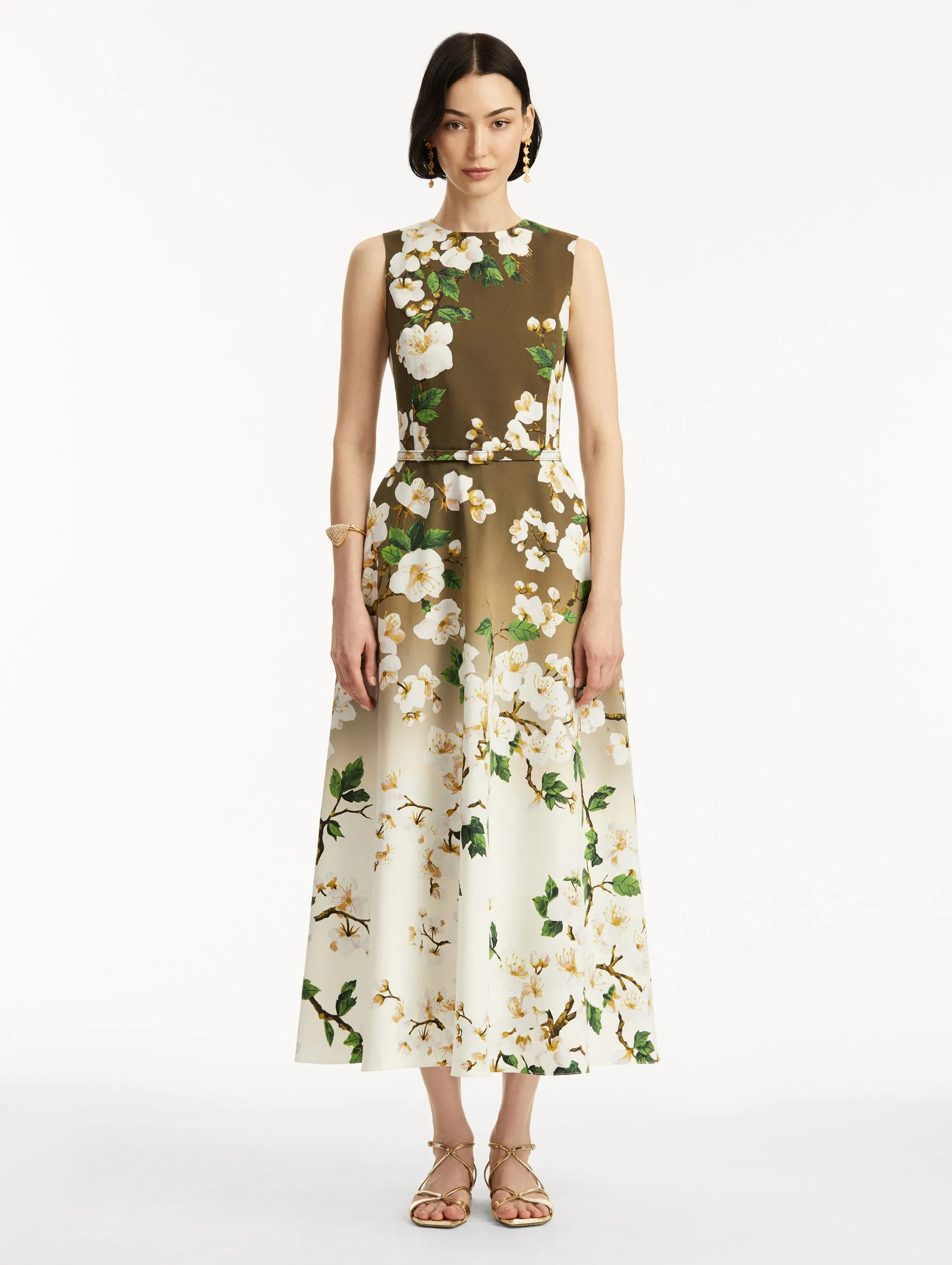 Ombré Cherry Blossom Dress