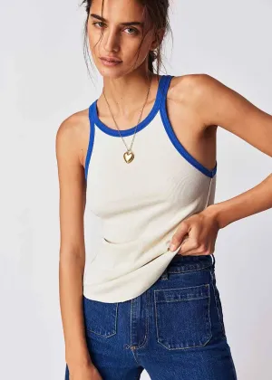 Only 1 Ringer Tank - Ivory Combo