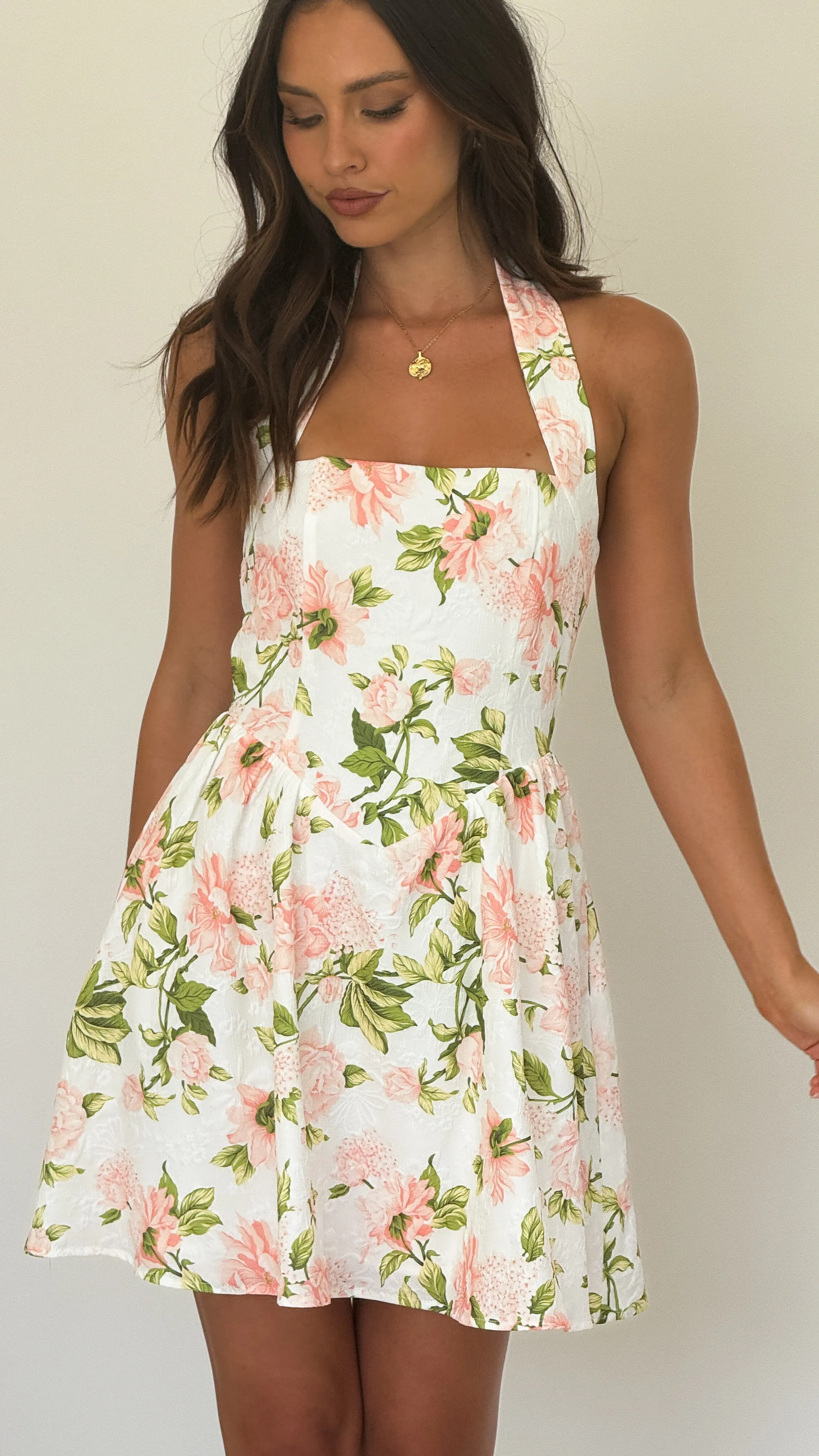 Peyton Mini Dress - Bloom