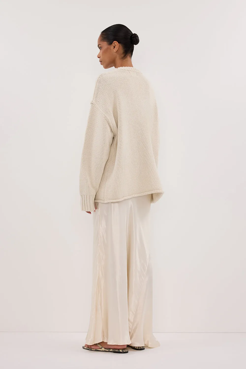 ROY PLASTER LONGLINE KNIT JUMPER