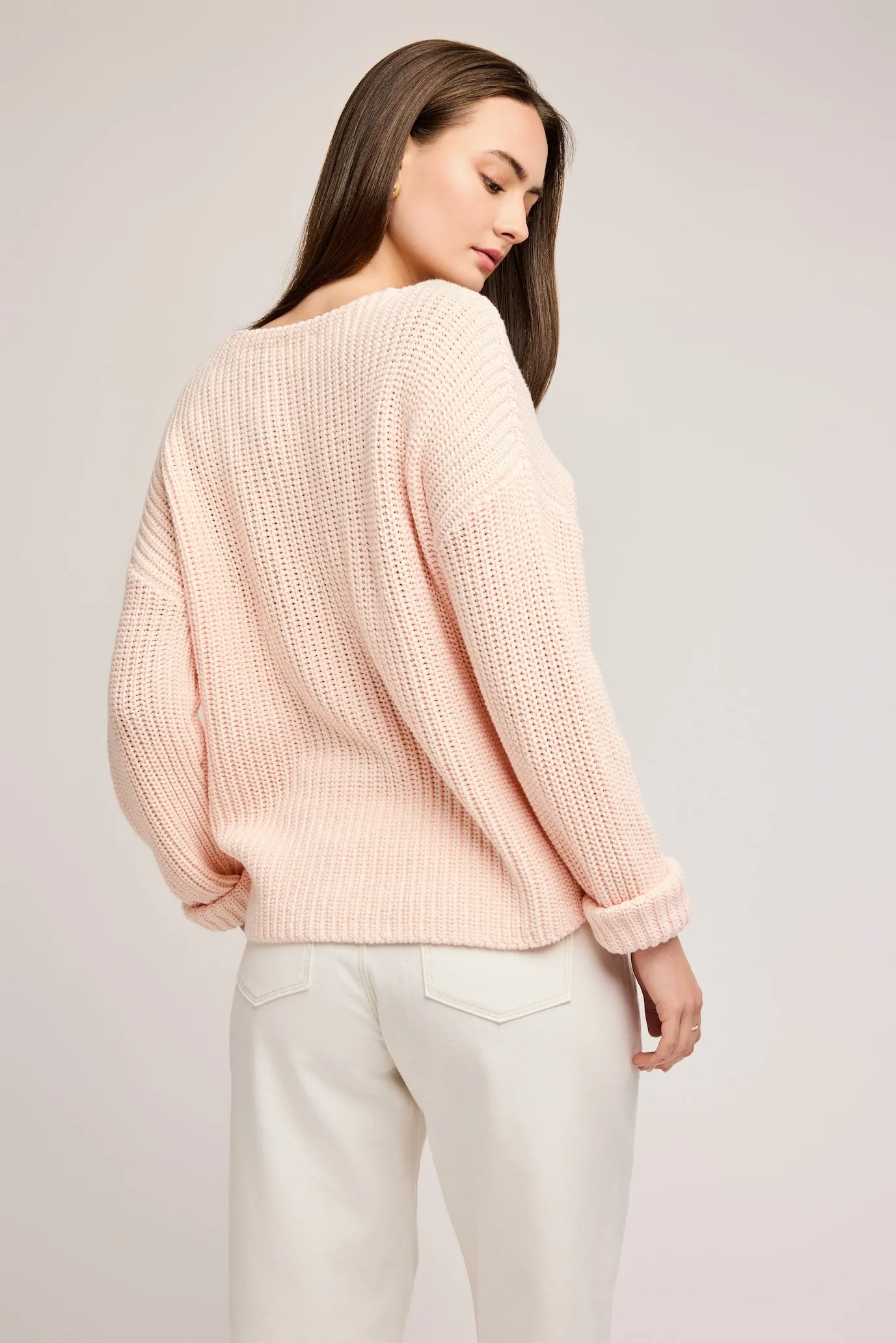 Spencer V-Neck Knit Pullover