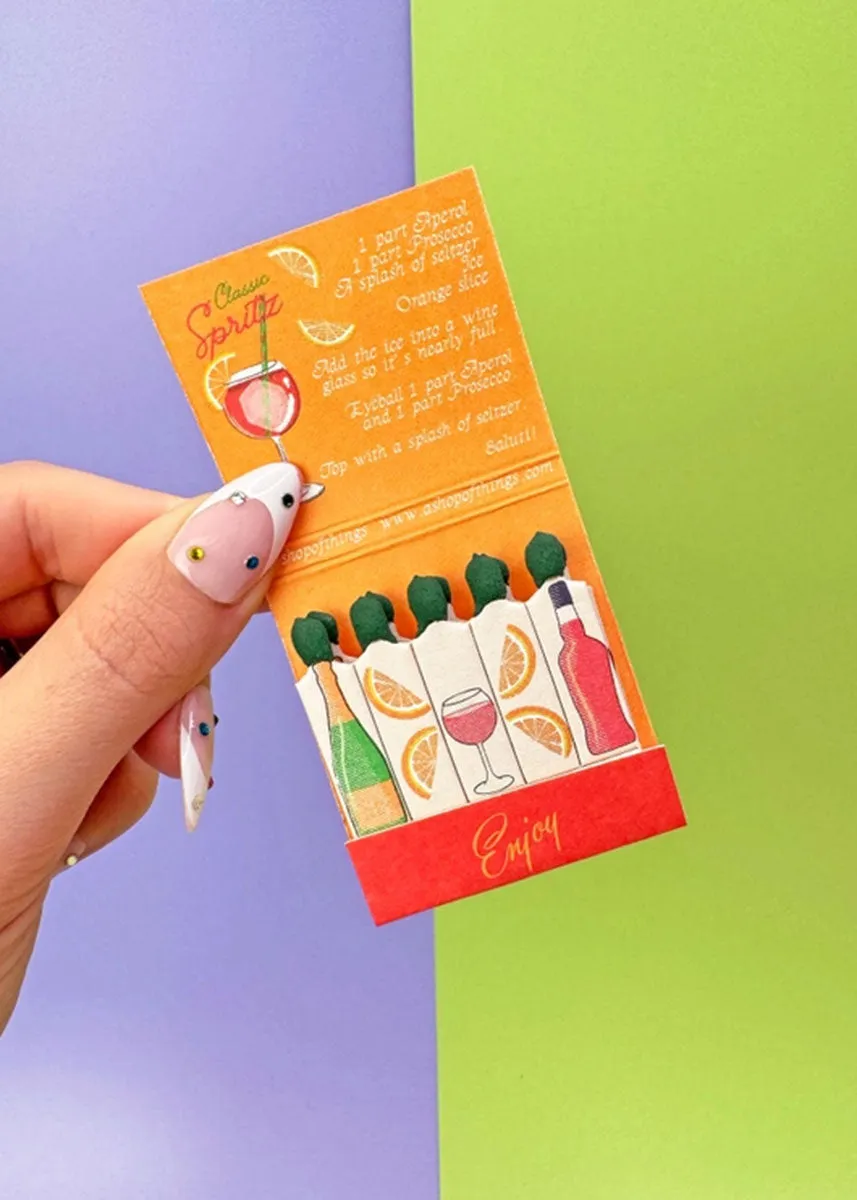 Spritz Matchbook