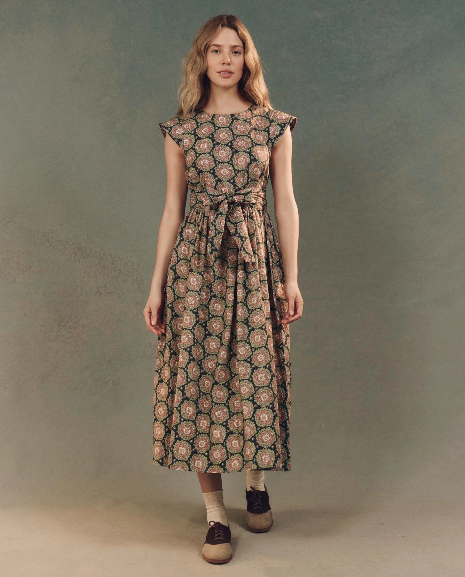 The Tulsa Dress. -- Heirloom Paisley