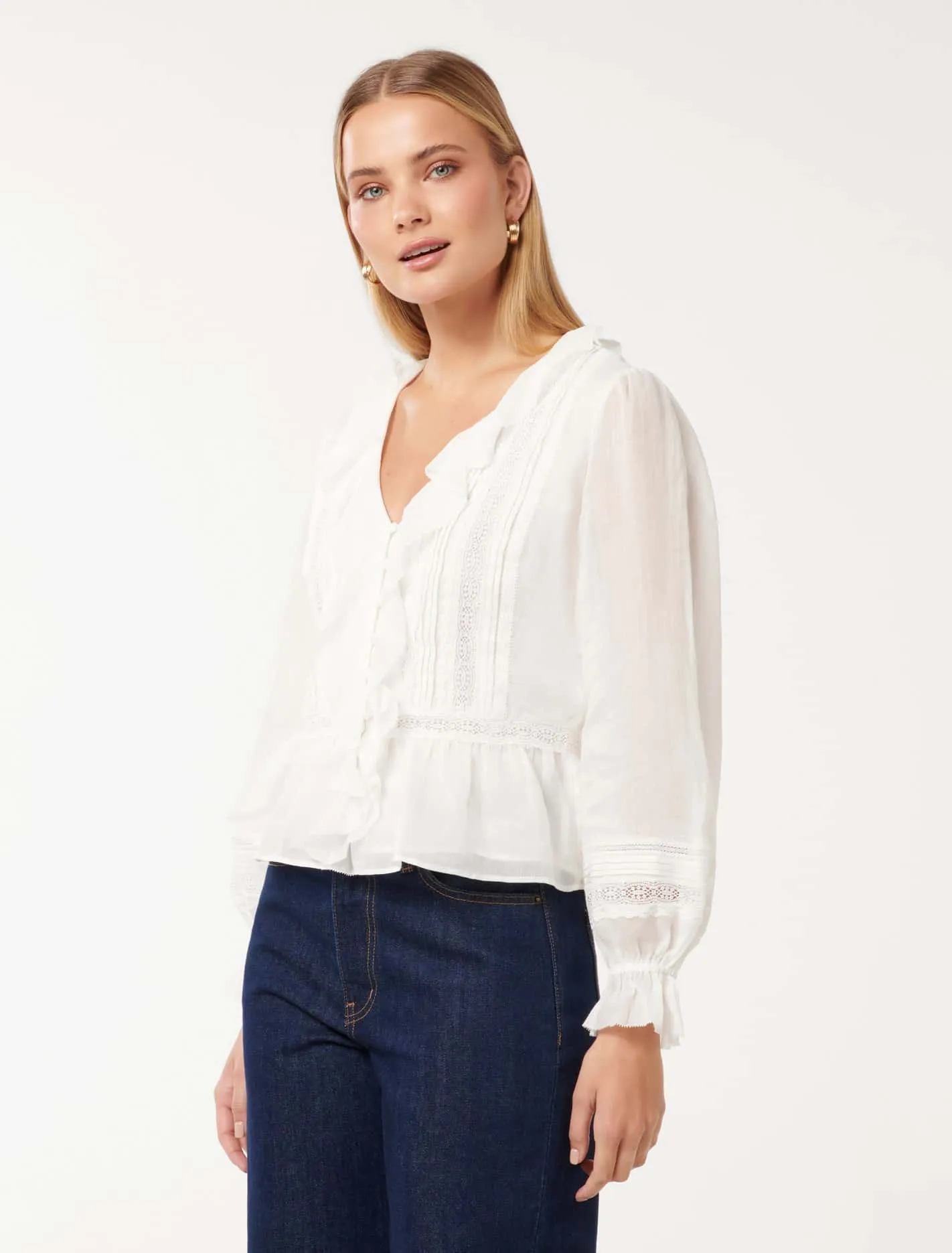 Tully Trimmed Blouse