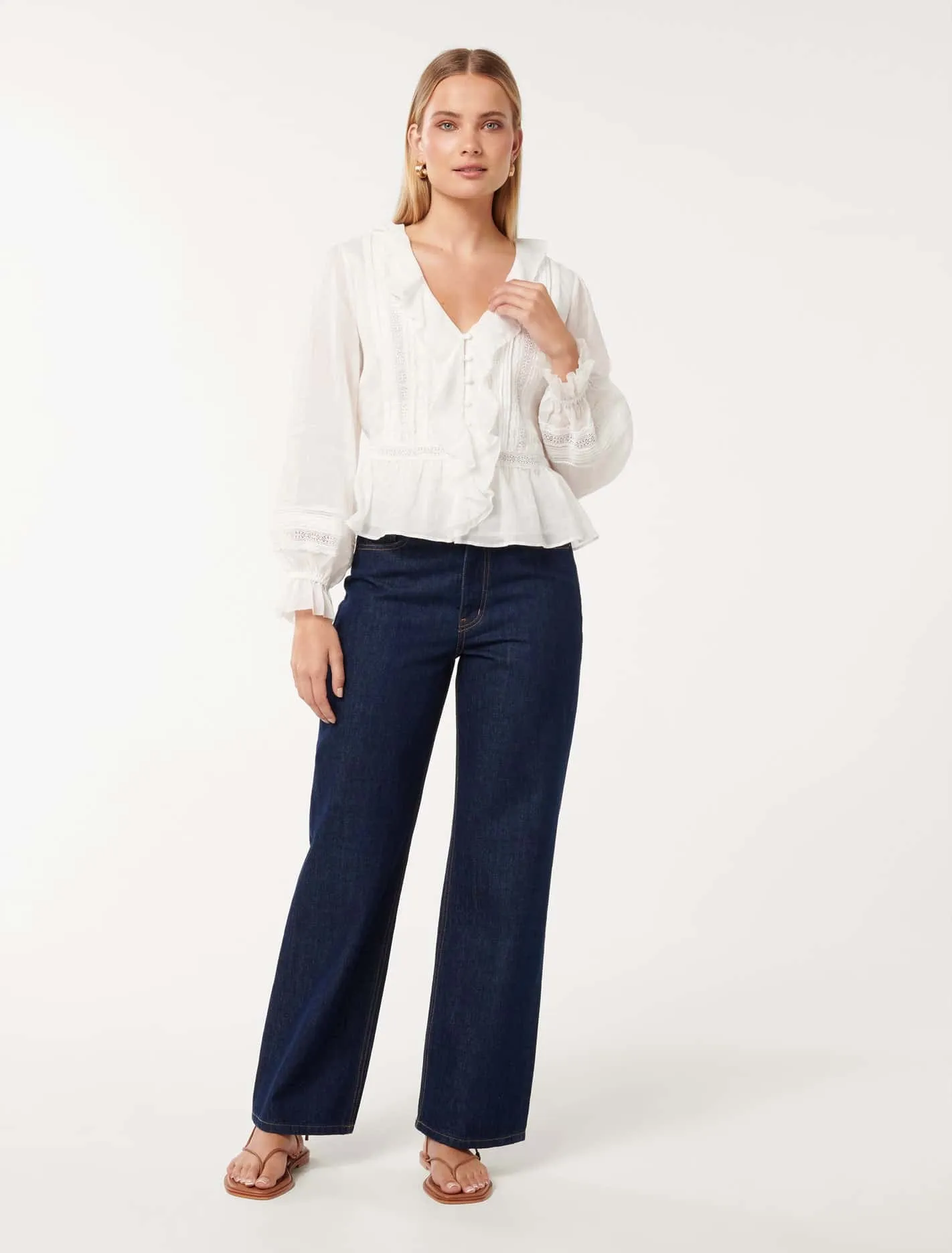 Tully Trimmed Blouse