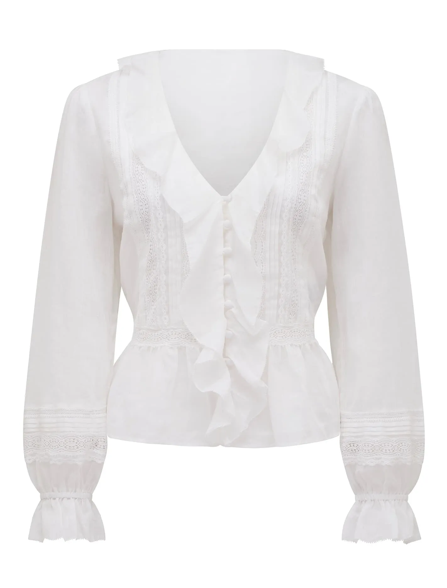 Tully Trimmed Blouse