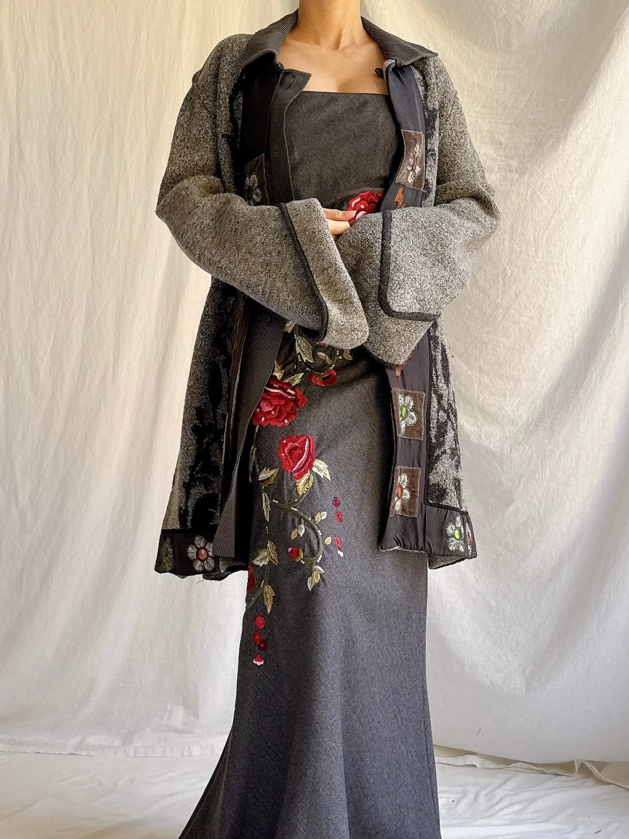 Vintage Ernestina Cerini Italy Wool Jacket - M/L IT48