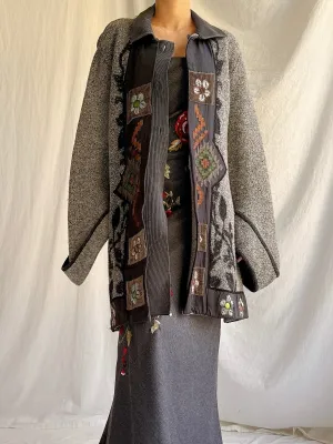 Vintage Ernestina Cerini Italy Wool Jacket - M/L IT48