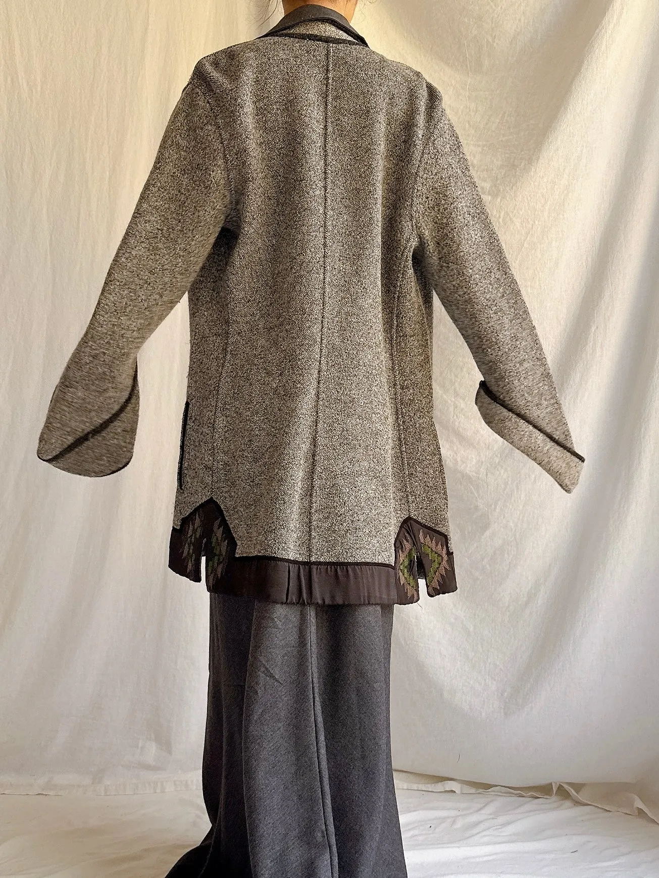 Vintage Ernestina Cerini Italy Wool Jacket - M/L IT48