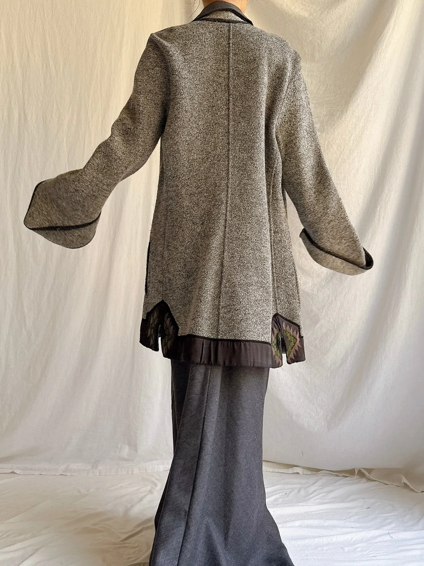 Vintage Ernestina Cerini Italy Wool Jacket - M/L IT48